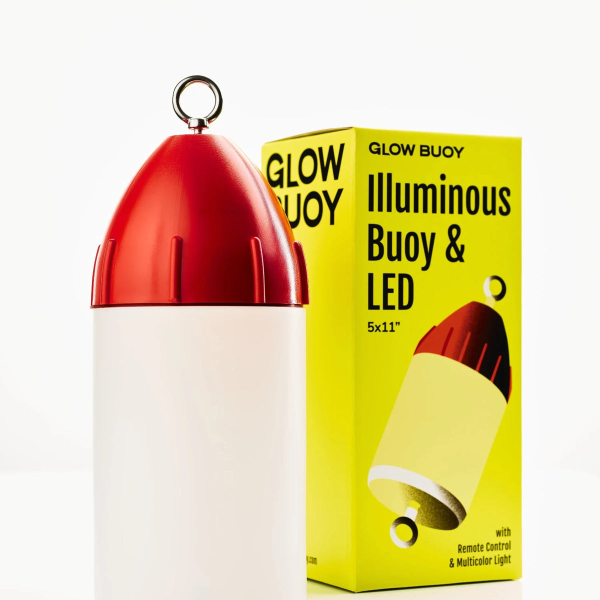 Glow Buoy 5" x 11" LED lobster float with its box