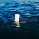 Glow Buoy float on the water in daylight