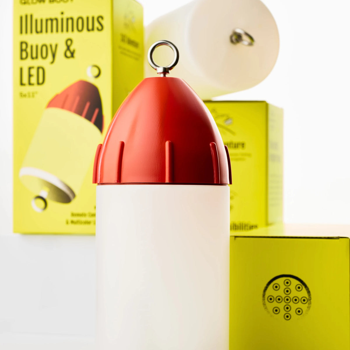 Glow Buoy LED lobster float with its packaging