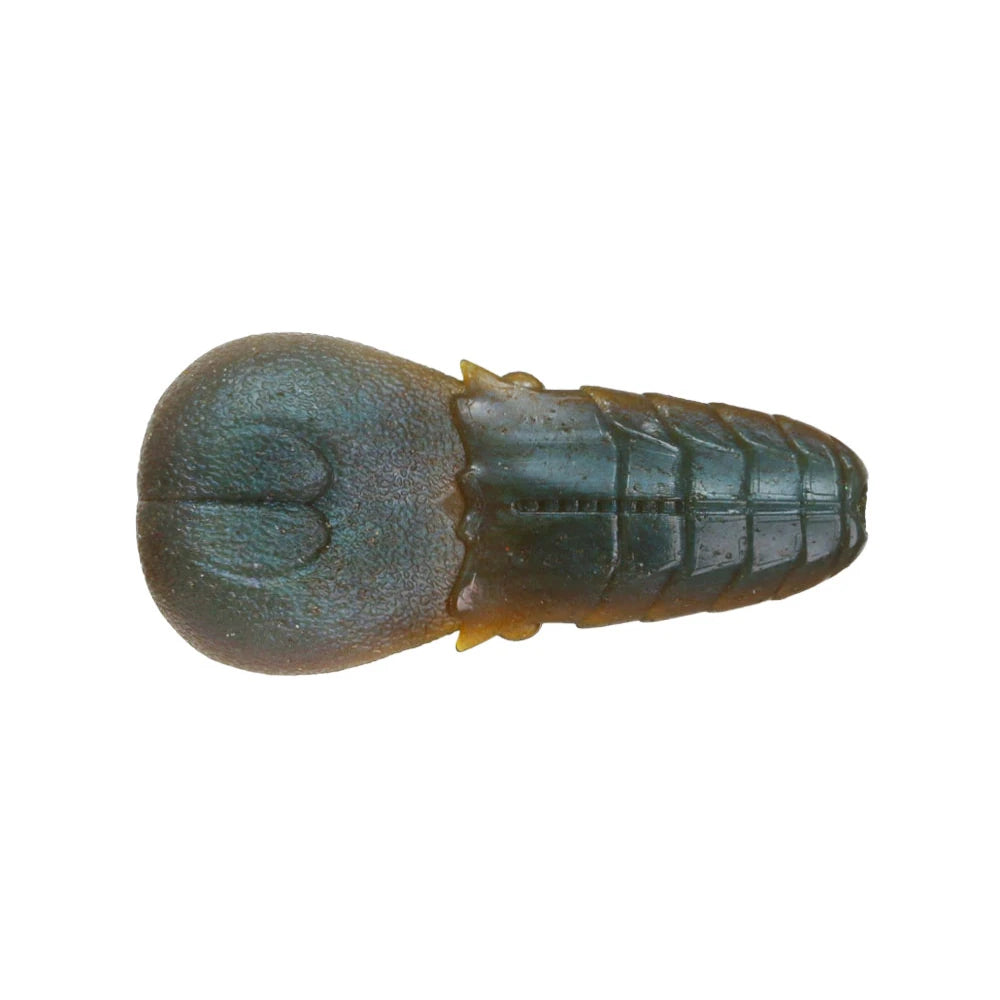 Issei AK Punch Flat 4" soft craw bait in #69 Kuishiburi Pumpkin