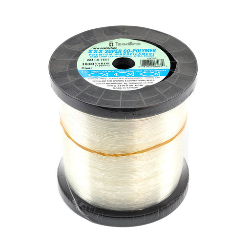 Izorline First String Clear Monofilament Wind-On Top Shots 50yds. 135lb Clear Wind-On Spectra Loop