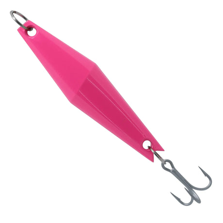 Meekster CNC Aluminum Small Surface Iron 5.5" in Neon Pink