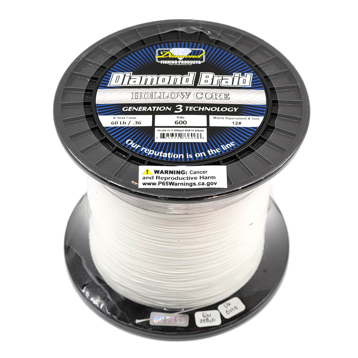 Diamond - Generation 3 Hollow Core Braid