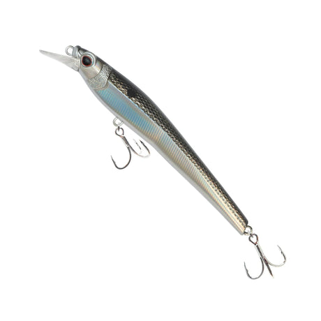 Nomad Design Shikari 115 Slow Floating Jerkbait - Black Back Chrome