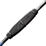 Oceans Legacy EVA rod protector installed on a slow-pitch rod blank