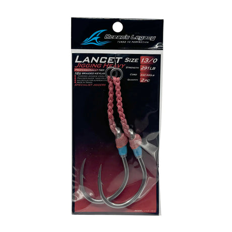 Oceans Legacy Heavy Lancet Jigging Assist Hooks