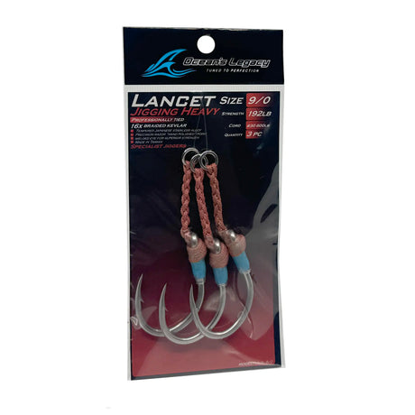 Oceans Legacy Heavy Lancet Jigging Assist Hooks