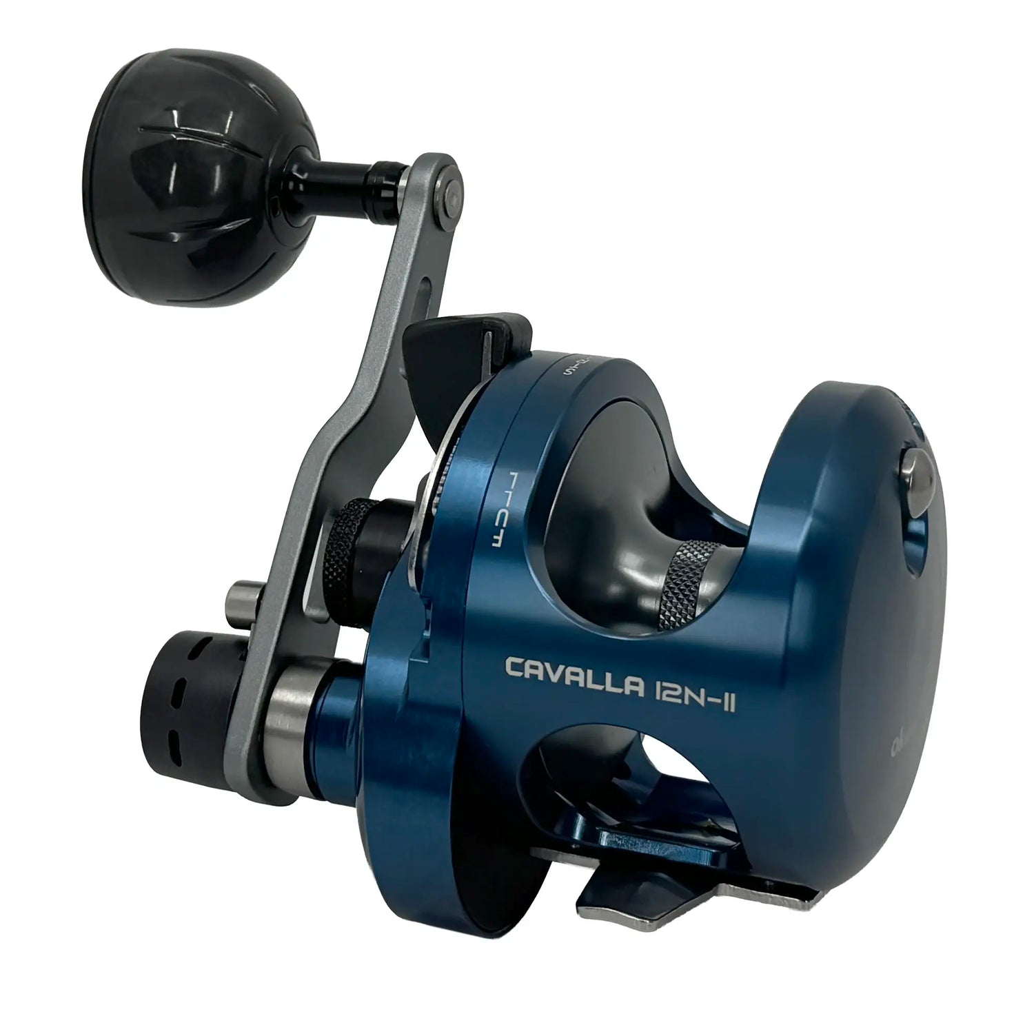 cabuya fishing reel Okuma Cavalla 2-Speed Limited Edition Lever Drag Reel 12-II Midnight Blue