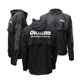 Okuma Zip Up Windbreaker 2024 — front, back and side views together