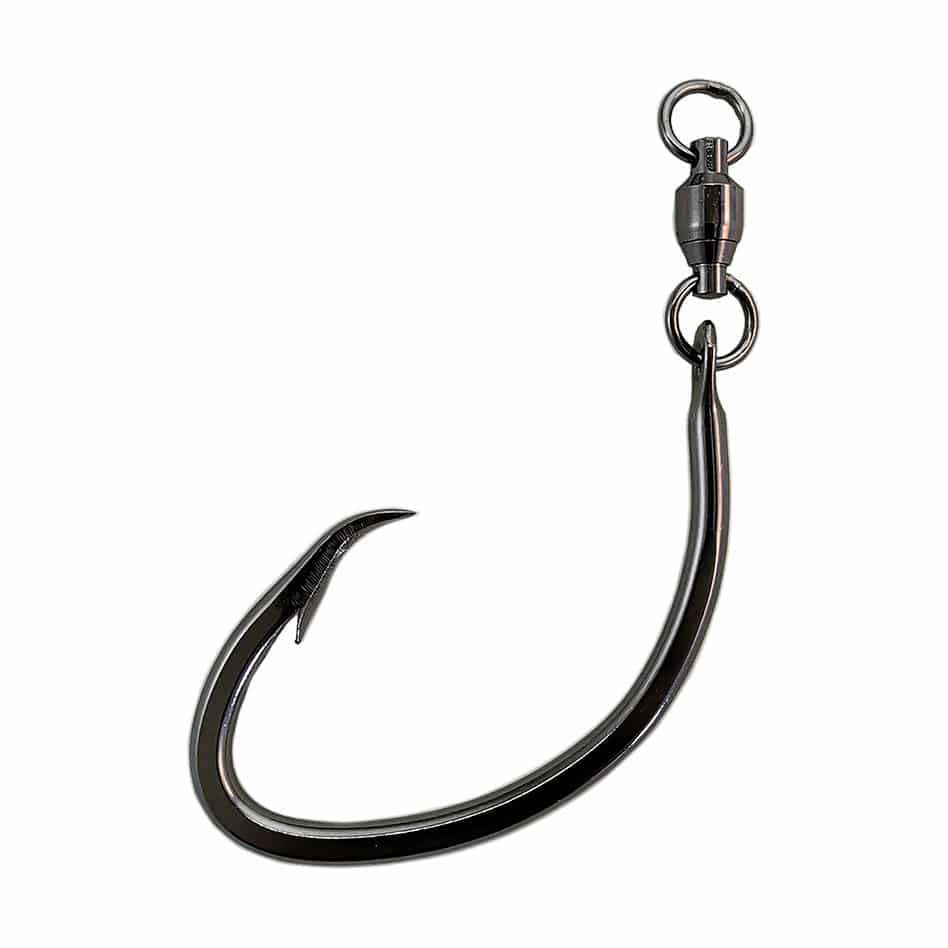 Quick Rig Charlie Brown Circle Hooks w/ DWE Swivel 10/0 DWE 6mm 3pack