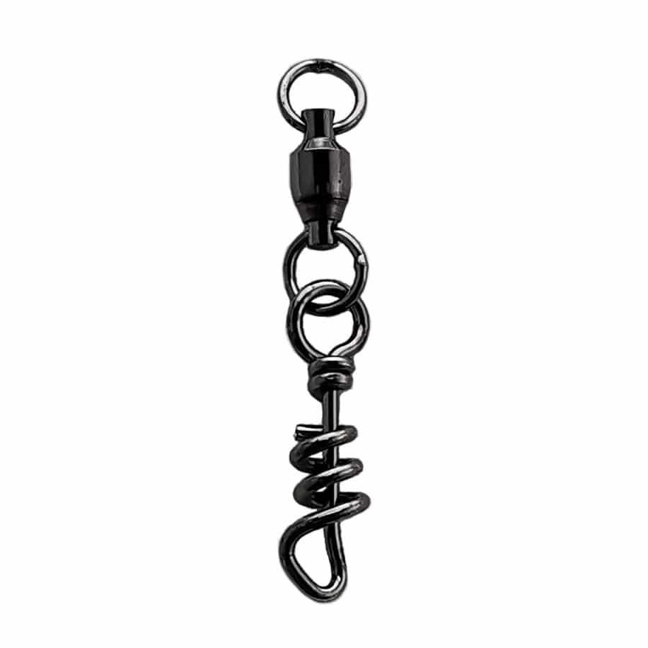 Quick Rig Corkscrew Snap Swivel 5pk