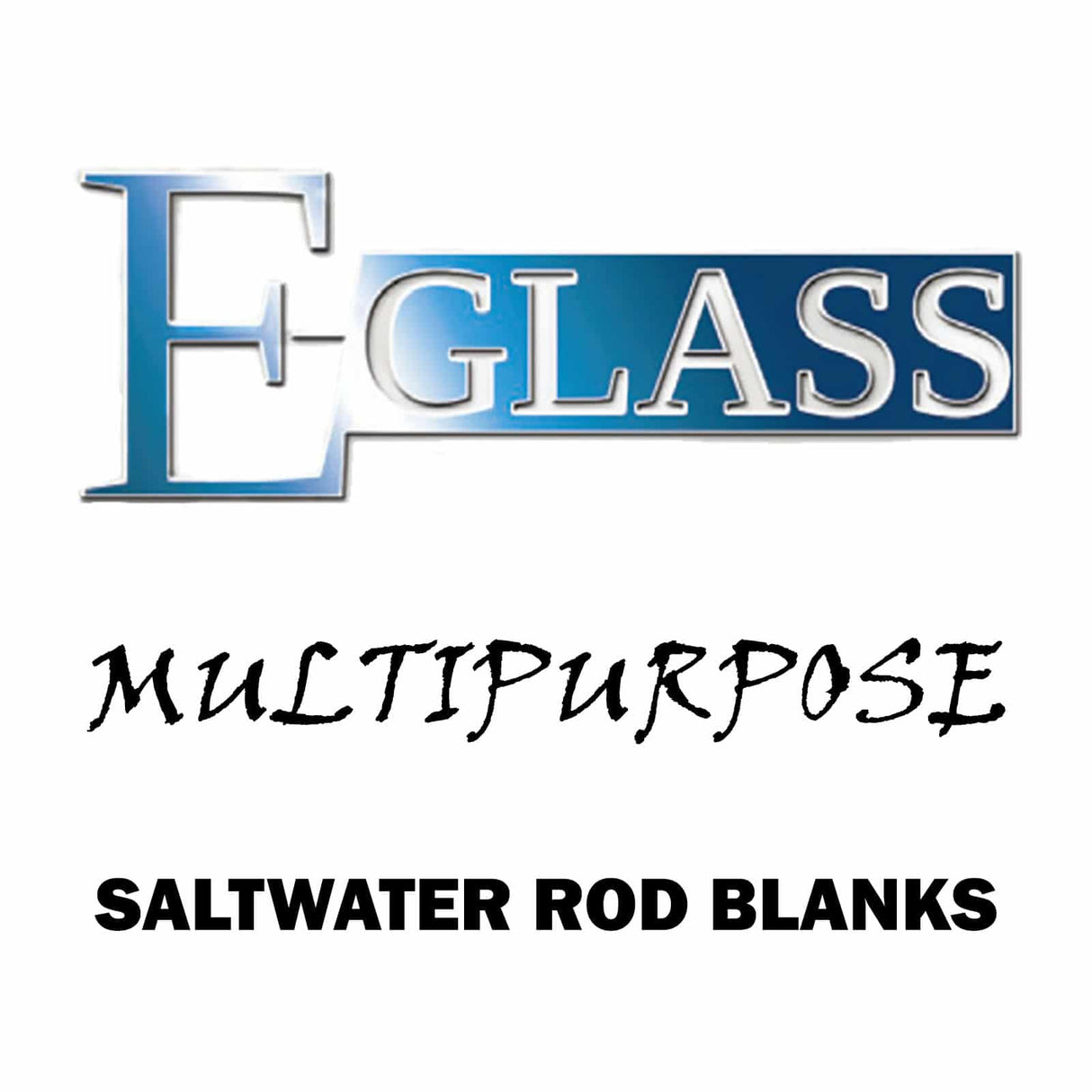Espacios en blanco para cañas de agua salada multiusos Rainshadow E-Glass