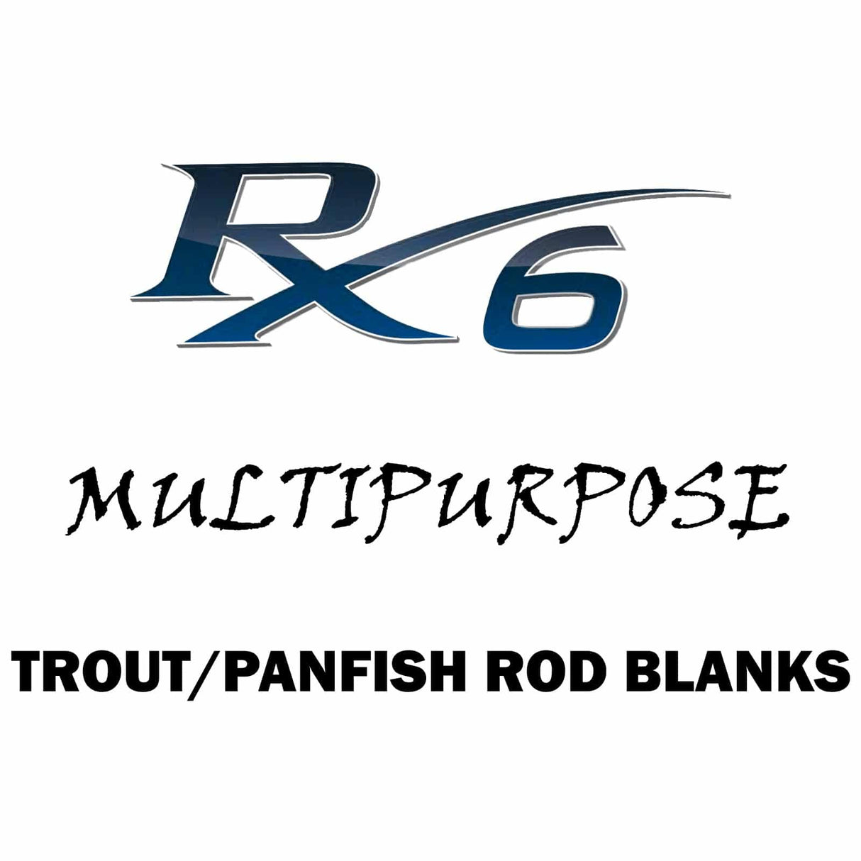 Espacios en blanco para cañas de popping costeras multiusos Rainshadow RX6