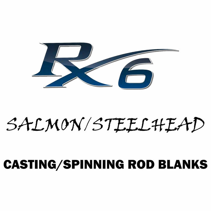 Rainshadow RX6 Salmon & Steelhead Rod Blanks