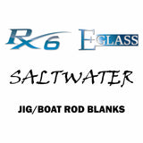 Espacios en blanco para caña de pescar/barco Rainshadow RX6 E-Glass