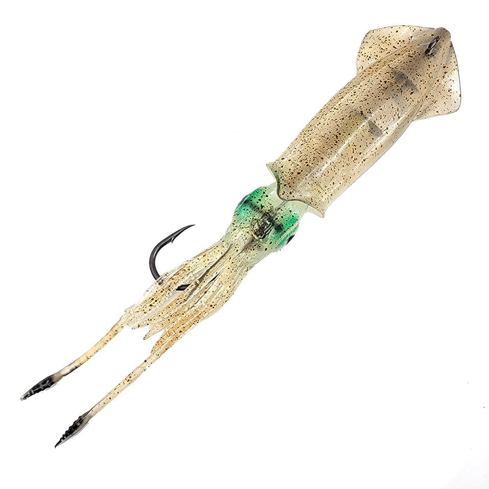 Savage Gear 3D Swim Squid green eye color fishing lure 