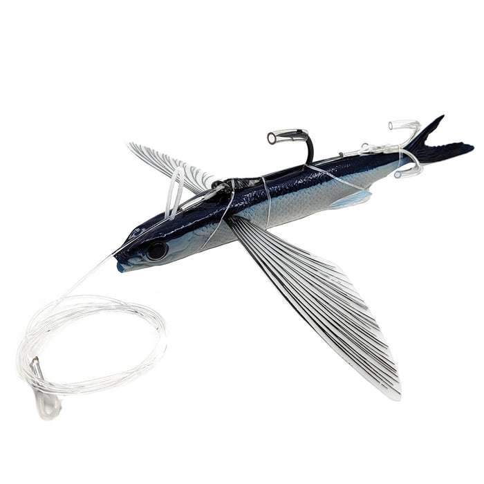 Flying Fish Lure, Stainless Steel Flying Fish Waterproof Portable for Marine