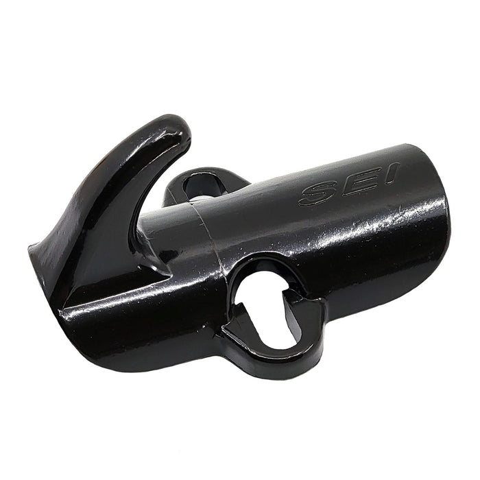 Newell trigger clamp for reel seat rods