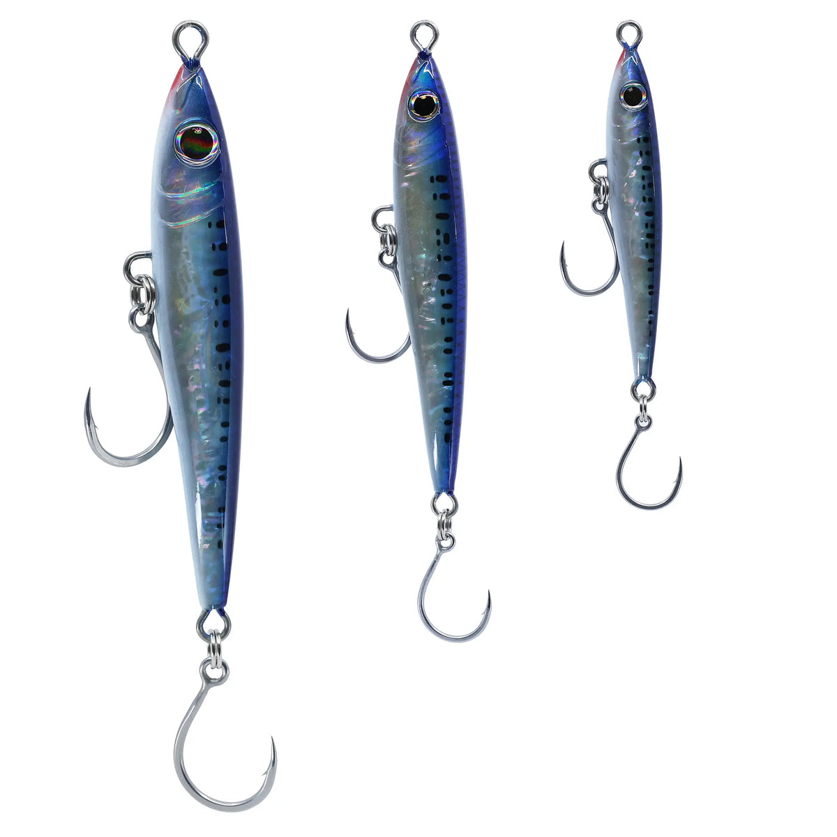 Bullit 150, 120 and 90 in Sardine side by side for size