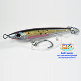 Small Lure Company Bullit twitch bait in Bunker, 150mm shown