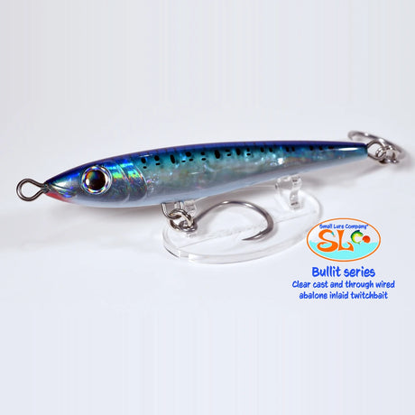 Small Lure Company Bullit twitch bait in Sardine, 150mm shown