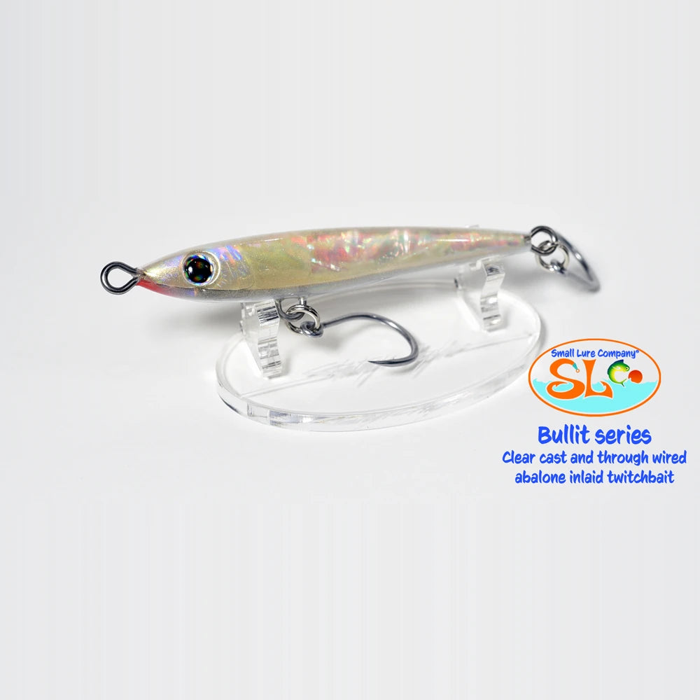 Small Lure Company Bullit 90 twitch bait in Pearl White