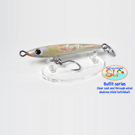 Small Lure Company Bullit 90 twitch bait in Pearl White