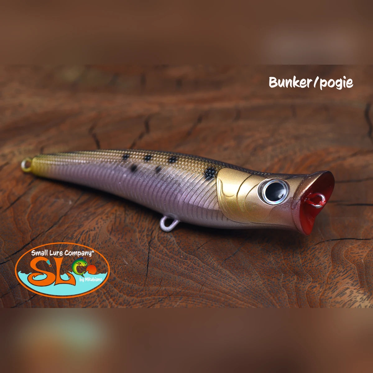 Small Lure Company Mikros-Pop popper in Bunker