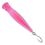 Small Lure Company Mikros-Pop popper in Hot Pink, top view
