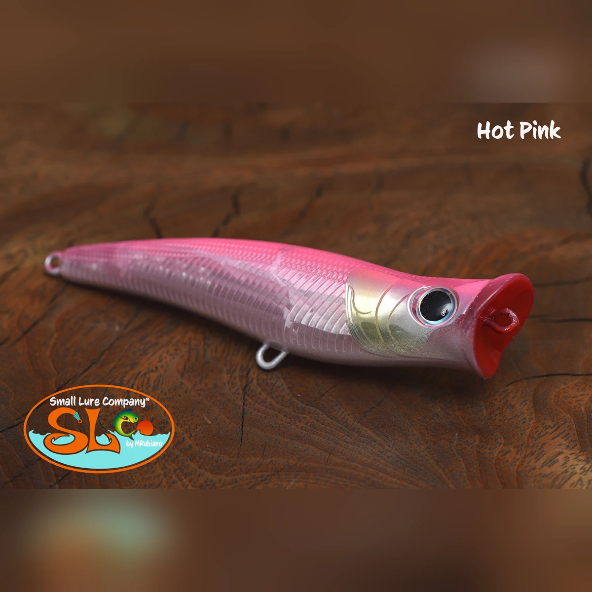 Small Lure Company Mikros-Pop popper in Hot Pink