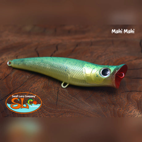 Small Lure Company Mikros-Pop popper in Mahi Mahi
