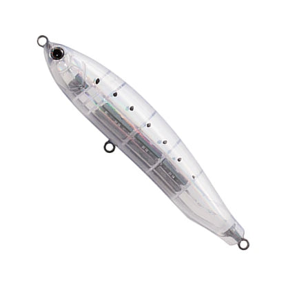 Tackle House Contact Britt SW sinking stickbait in Clear Dot