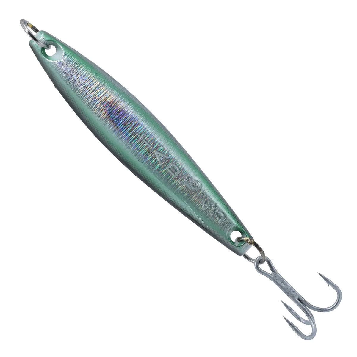 Tady 4/0 Heavy Holographic Yoyo Irons - Treble Hook / Holo Green