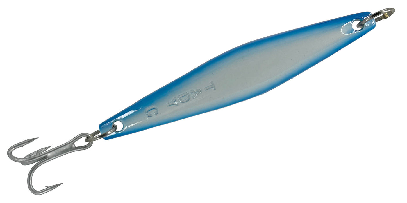 Tady Lure -C 4.5 in. Casting Lures - Model C, Blue & White