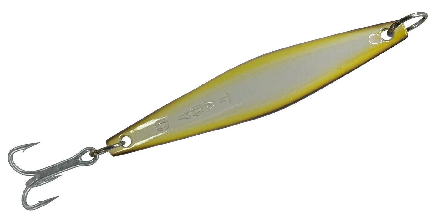 Tady Lures Model C Casting Lure - Green/Yellow - 4-1/2