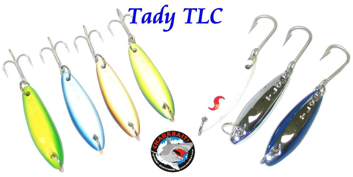 copa fishing lures tado Tady Lure Corporation TLC Blue White Small Cast Lure Vintage Bronson Ja Coxe Fits:8D Featuring a holographic finish Reel Care