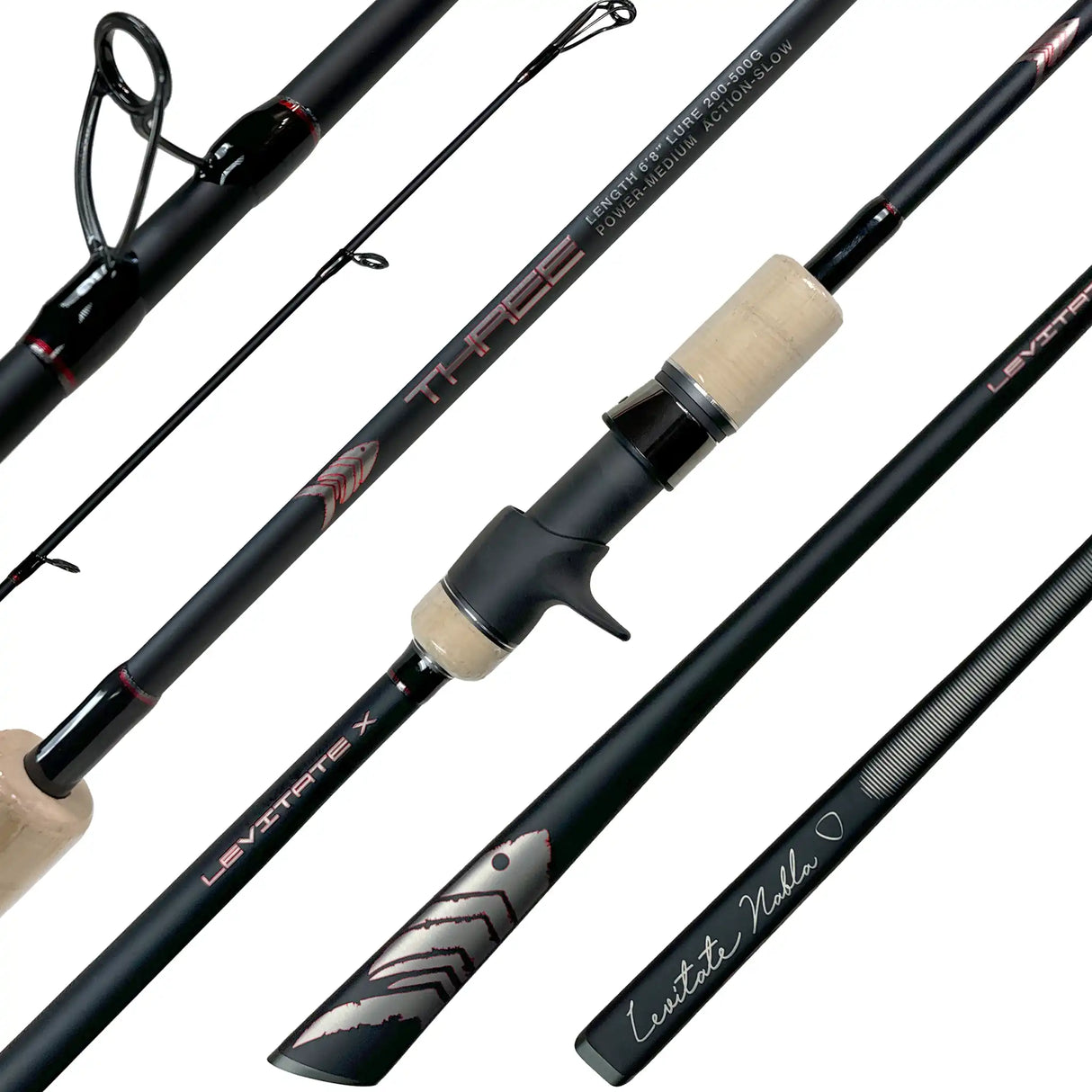 Temple Reef Levitate X Slow Pitch Jigging Rods