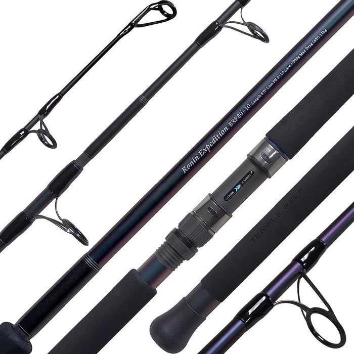 Temple Reef Ronin Expedition 3PC Travel Rods Ronin 83-6 EXP