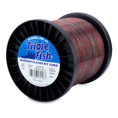 Triple Fish Monofilament Line 2lb Spools