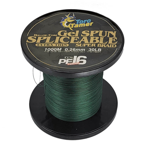 Jerry Brown Line One Hollow Core Braid Green