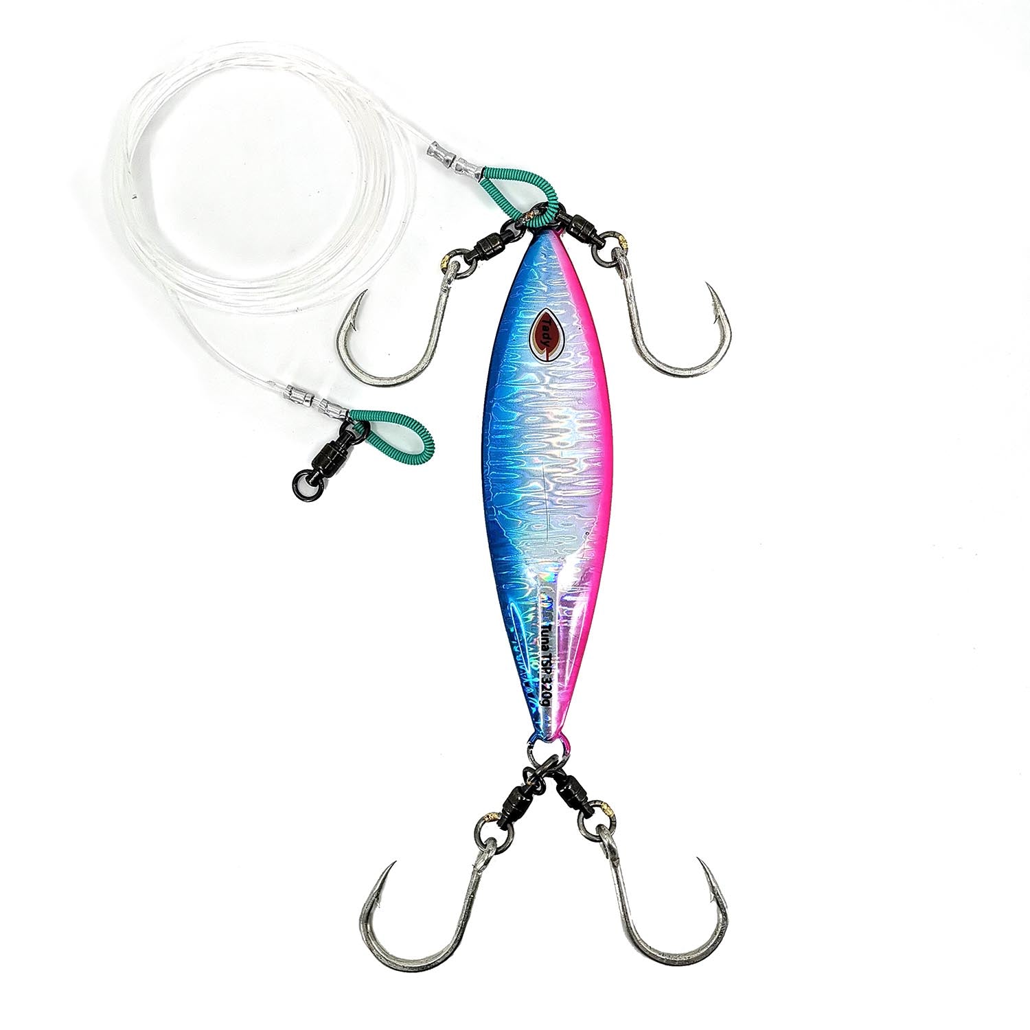 commercial tuna lift pole fishing jigs for sale Johnny Tamer 6-Pack Florida Sport Gear THKFISH Saltwater Popper Lures are designed to entice fish with their attractive appearance and high 300 400g BLUEFIN TUNA Bomb