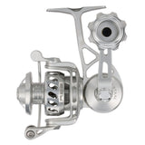 Van Staal VR II 25 spinning reel front view showing spool and bail