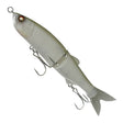 Fishing lure shaped like a fish on a white background