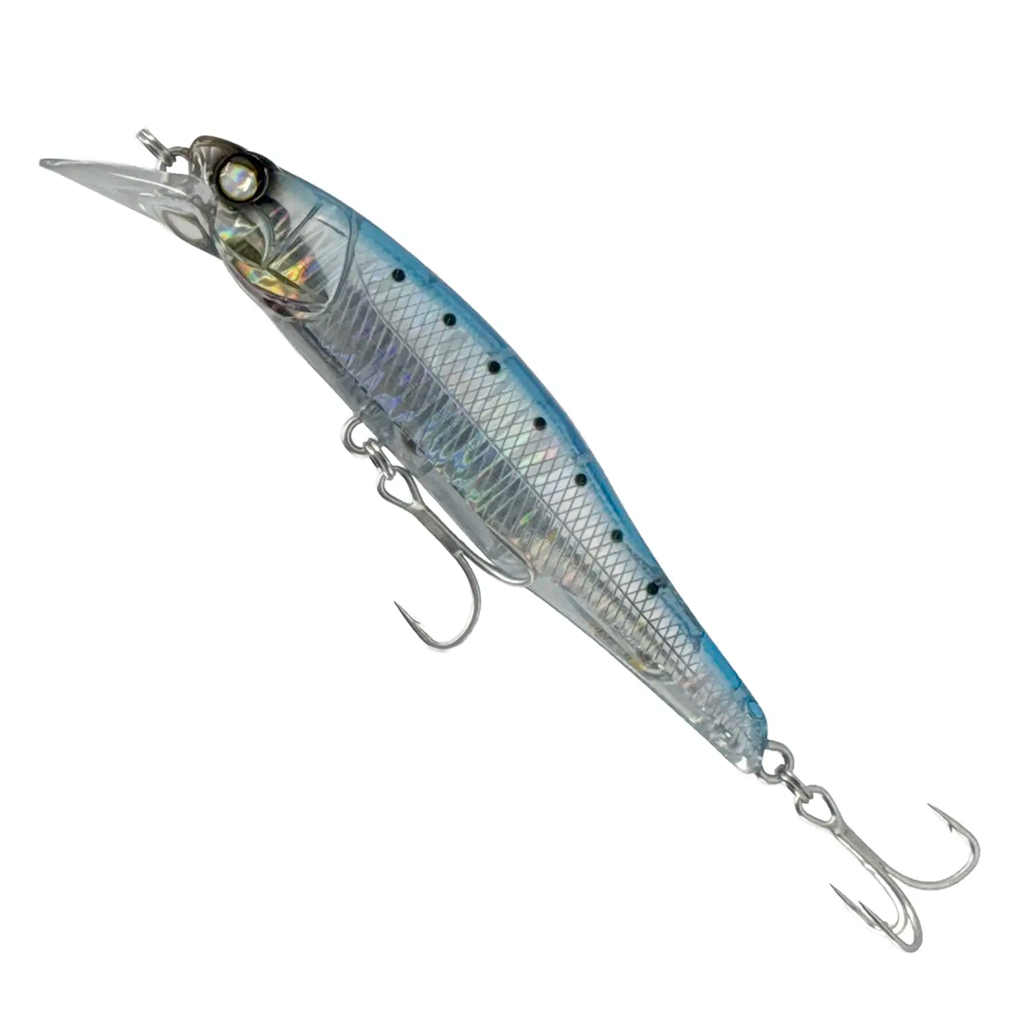 Whiplash Factory TBR 107 SW Suspending Jerkbaits - Clear Sardine / 18.1g | 107mm | #4 Hooks