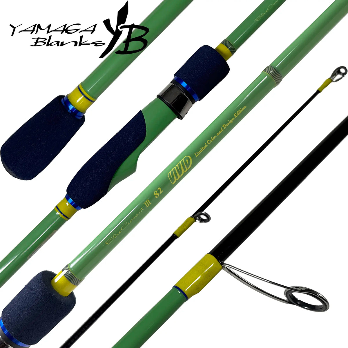 Yamaga Blanks Blue Current III 82 VIVID Spinning Rods