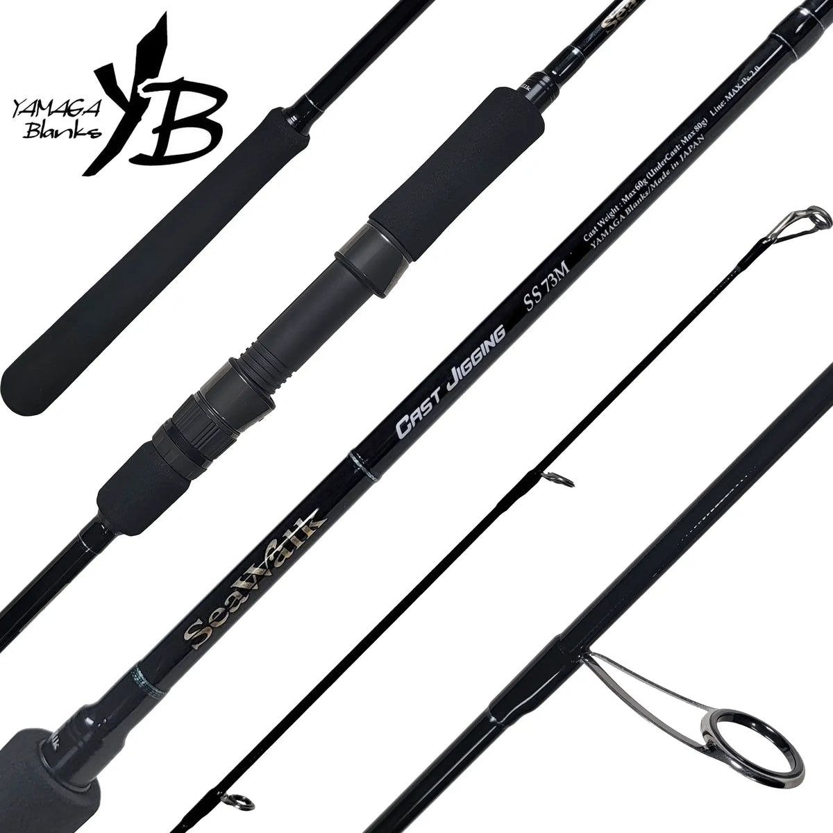 Yamaga Blanks SeaWalk Cast Jigging Swim & Skip Rods – CharkBait! Yamaga Blanks SeaWalk Cast Jigging Swim & Skip Rods – CharkBait!