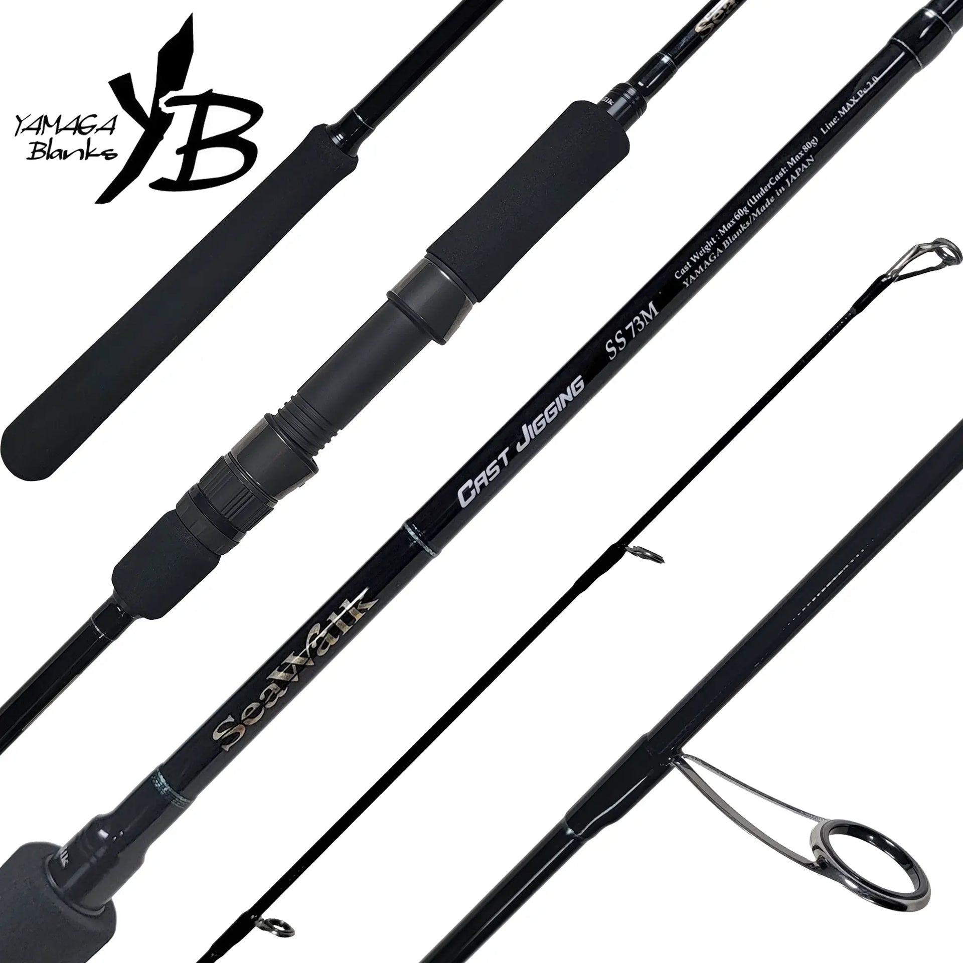 Yamaga Blanks SeaWalk Cast Jigging Swim & Skip Rods – CharkBait! Yamaga Blanks SeaWalk Cast Jigging Swim & Skip Rods – CharkBait!