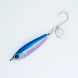 Zeake Fat Sardine Blade Jig in Blue Pink UV