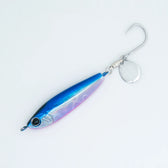 Zeake Fat Sardine Blade Jig in Blue Pink UV