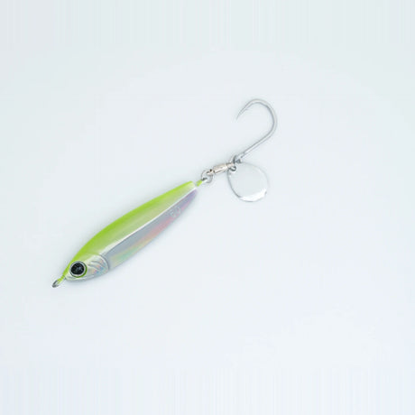 Zeake Fat Sardine Blade Jig in CB Plated Glow UV